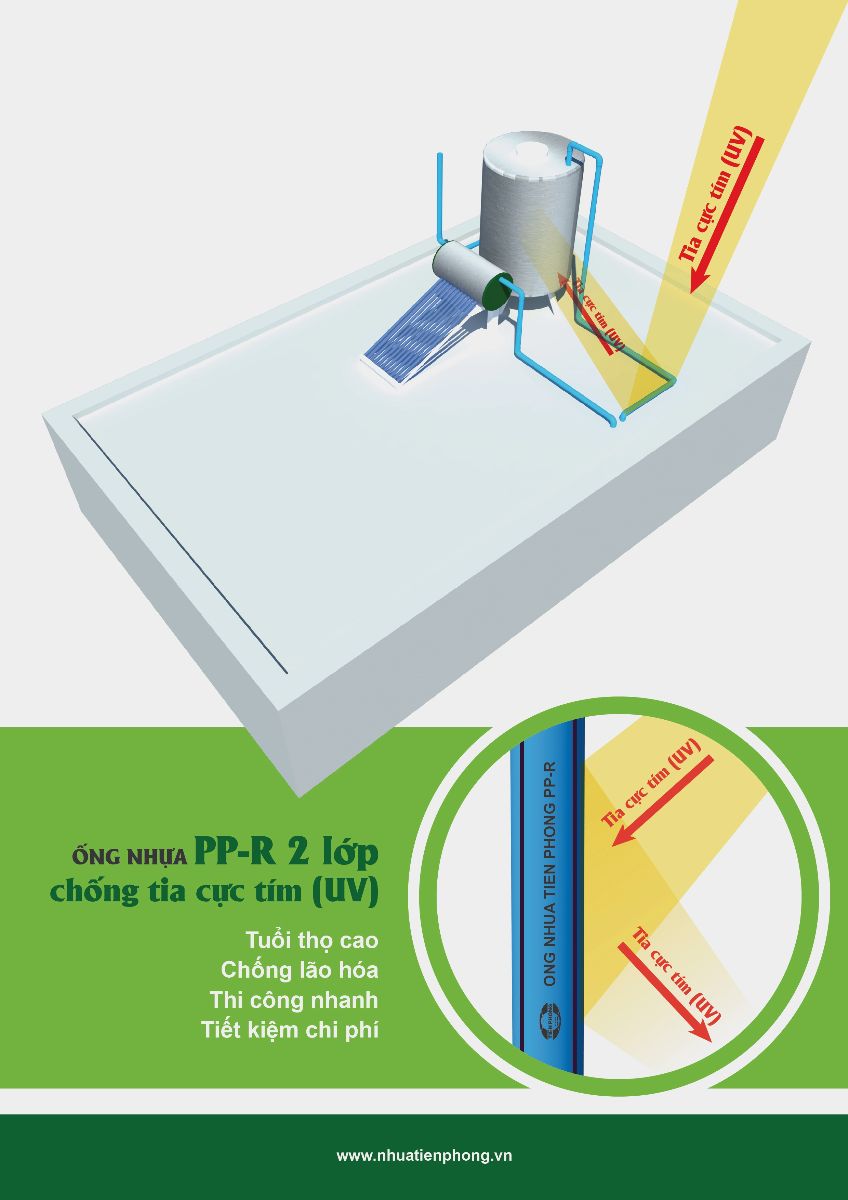 Ống PPR UV Tiền Phong