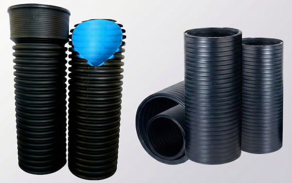 so sánh Ống HDPE Gân Xoắn 2 Vách Và Ống HDPE Gân Sóng 2 Lớp