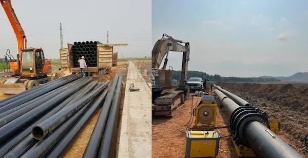 Ống thoát nước băng đường được bố trí ở đâu?