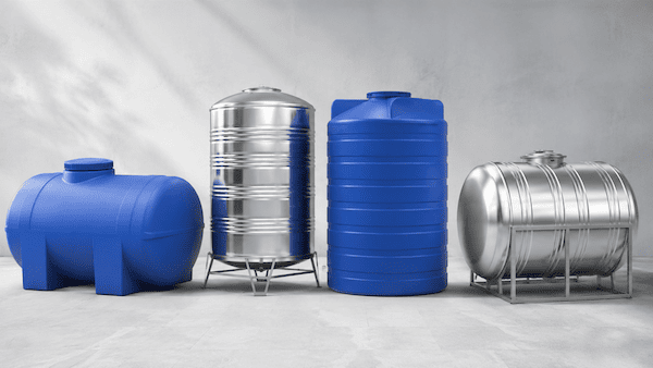 So sánh bồn nhựa và bồn inox